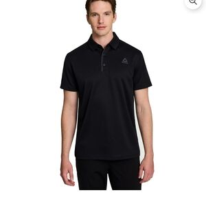 Reebok Men's Black Polo Shirt Sleeve Size 2XL ,New